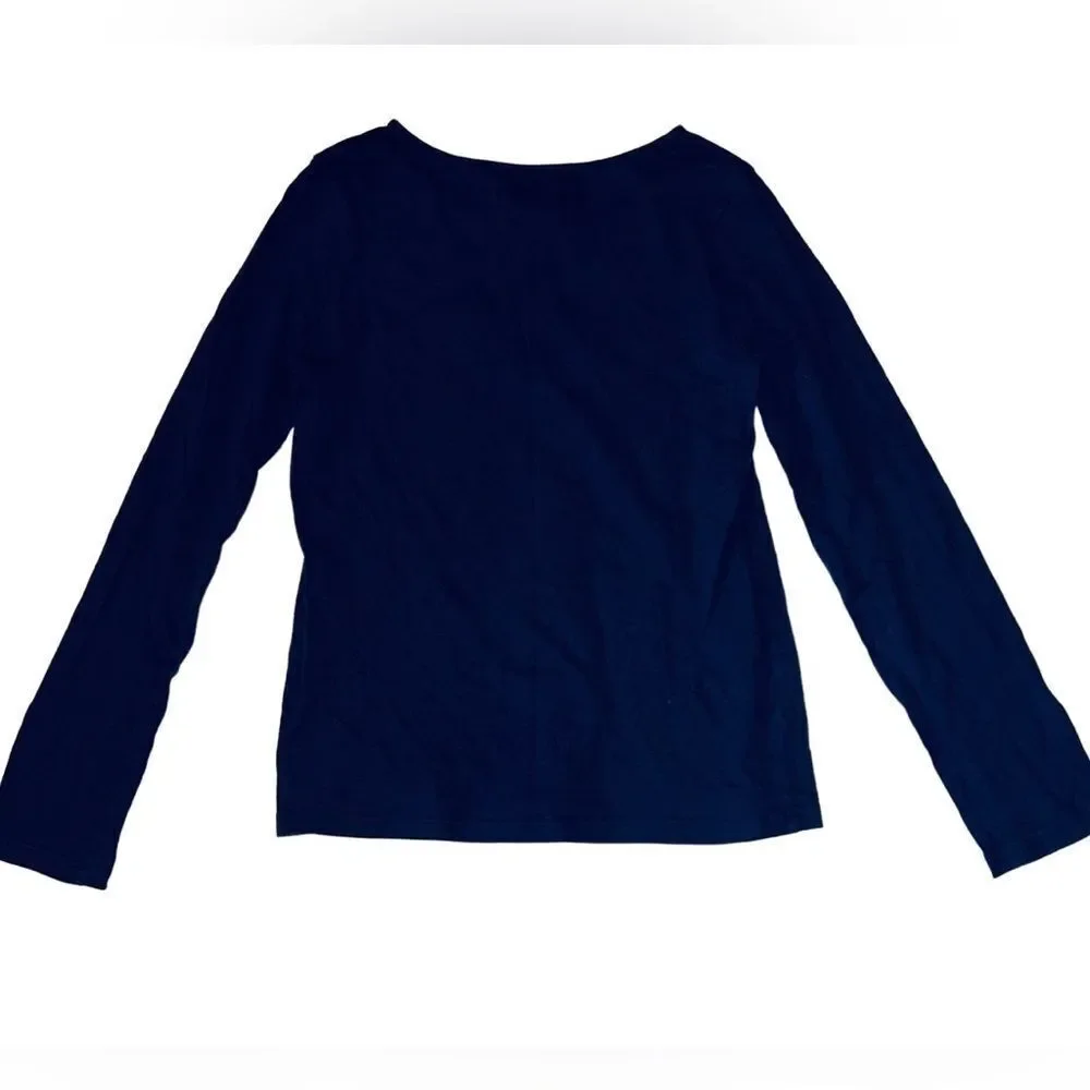 Blue GapKids sequined top size 12